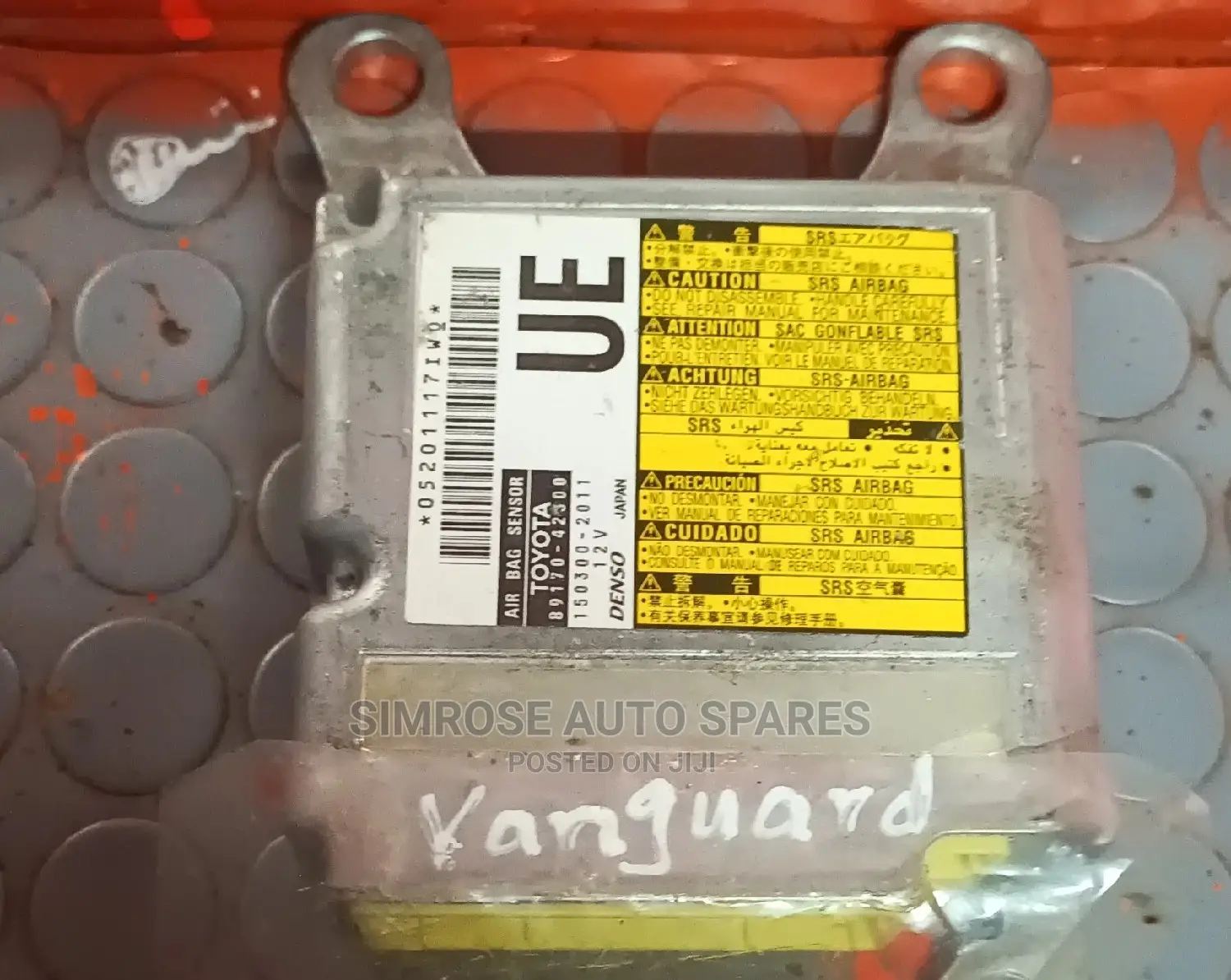 Vanguard Airbag Control Unit.