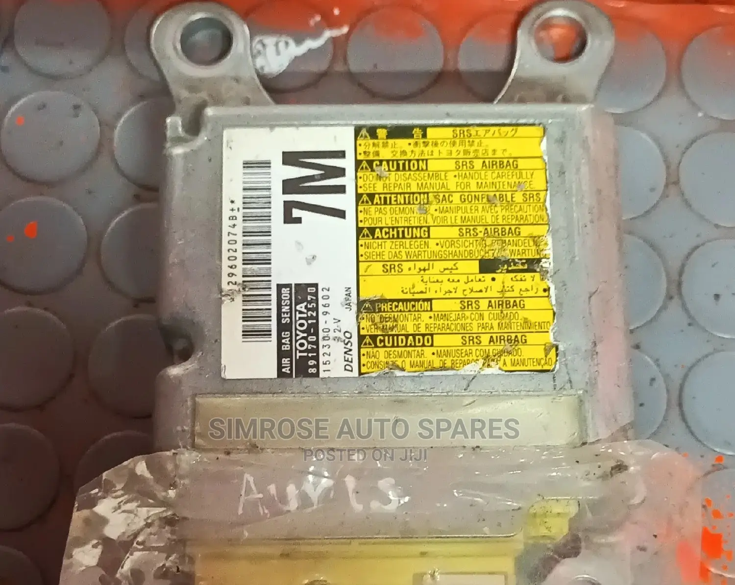Toyota Auris Air Bag Control Unit.