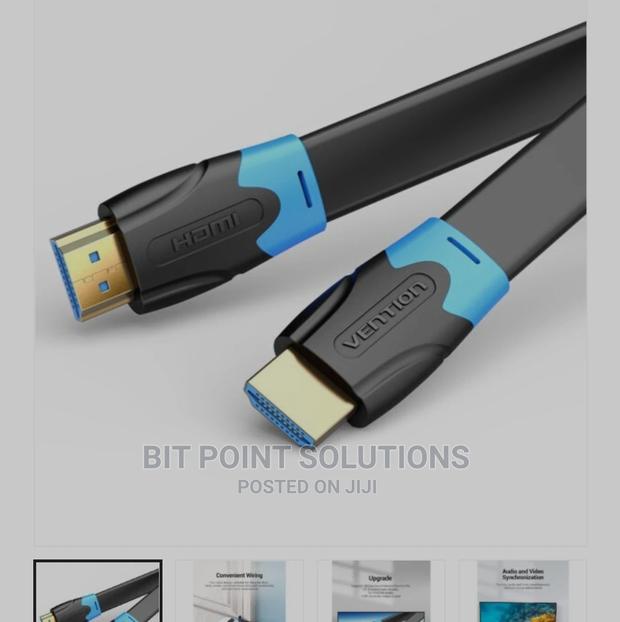 Vention Flat HDMI Cable 0.5M Black