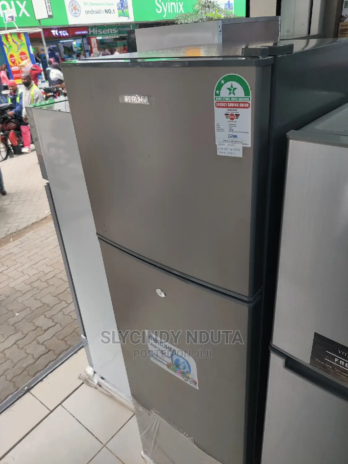 Bruhm Fridge 120W (BRD-H.275B)