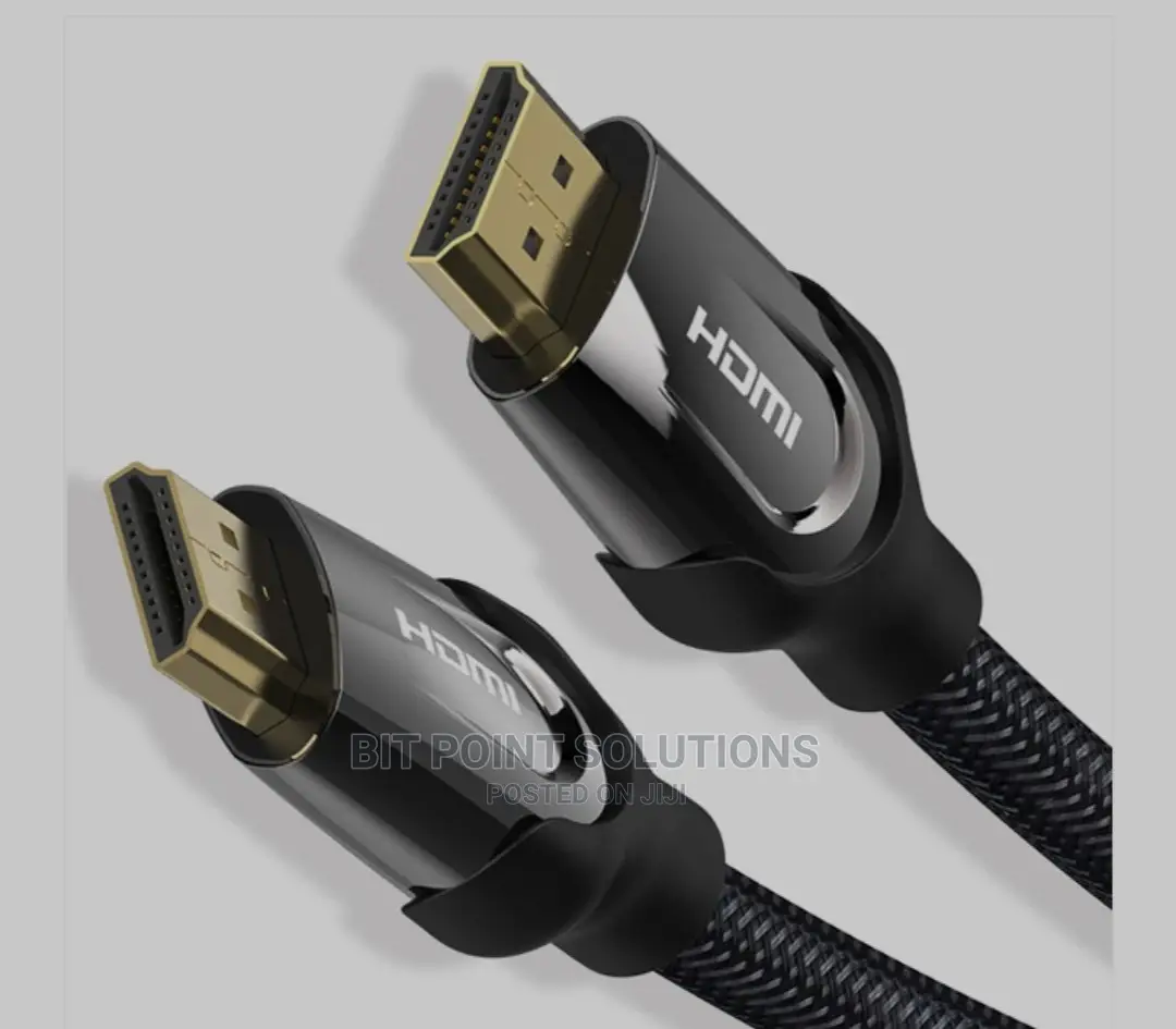 Vention Nylon Braided HDMI Cable 1M Black Metal Type
