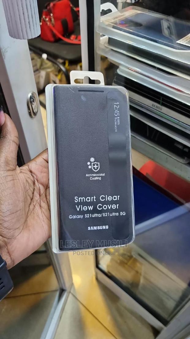 S21 Ultra Smart Clear View Cover - main view