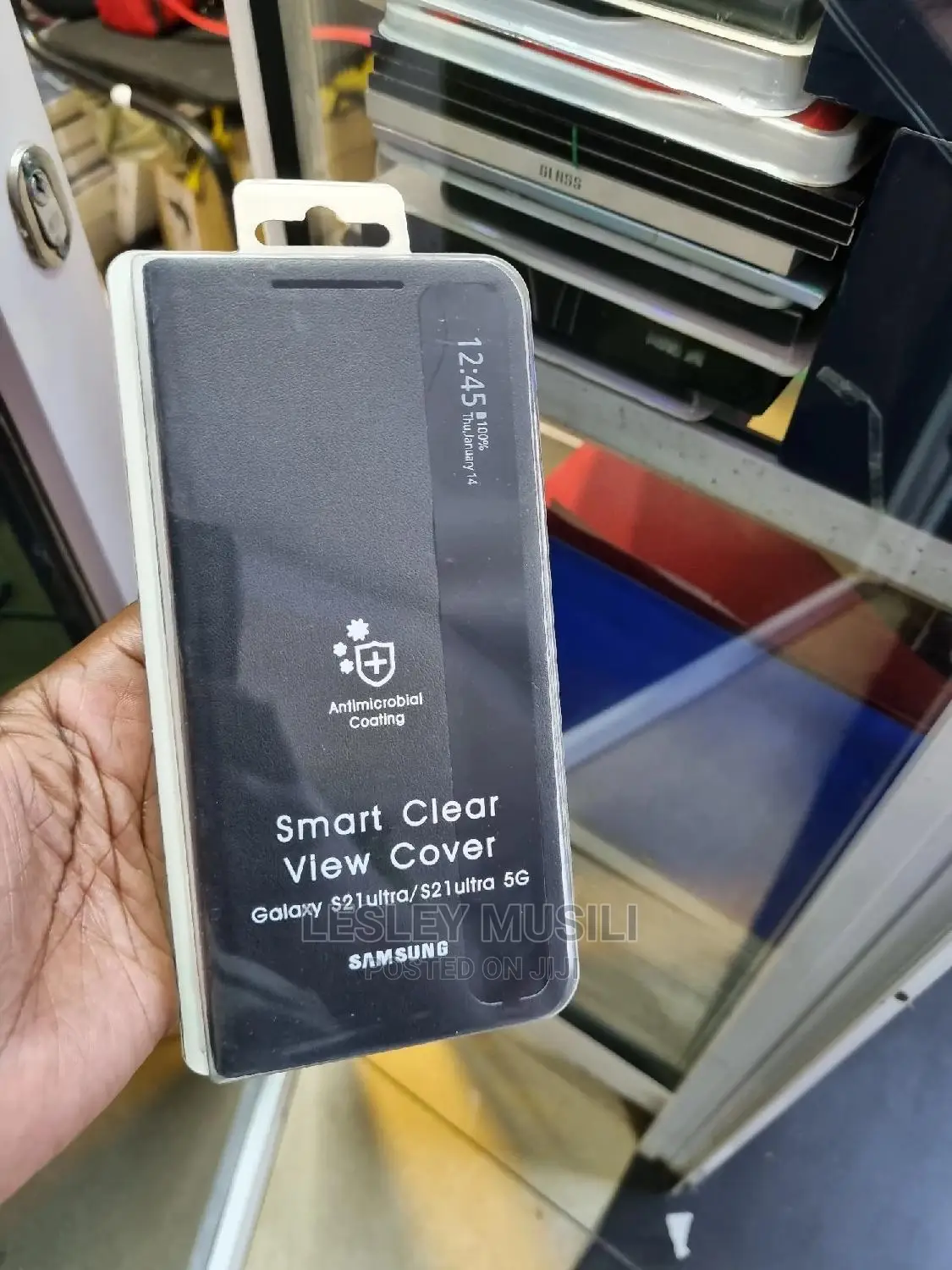 S21 Ultra Smart Clear View Cover