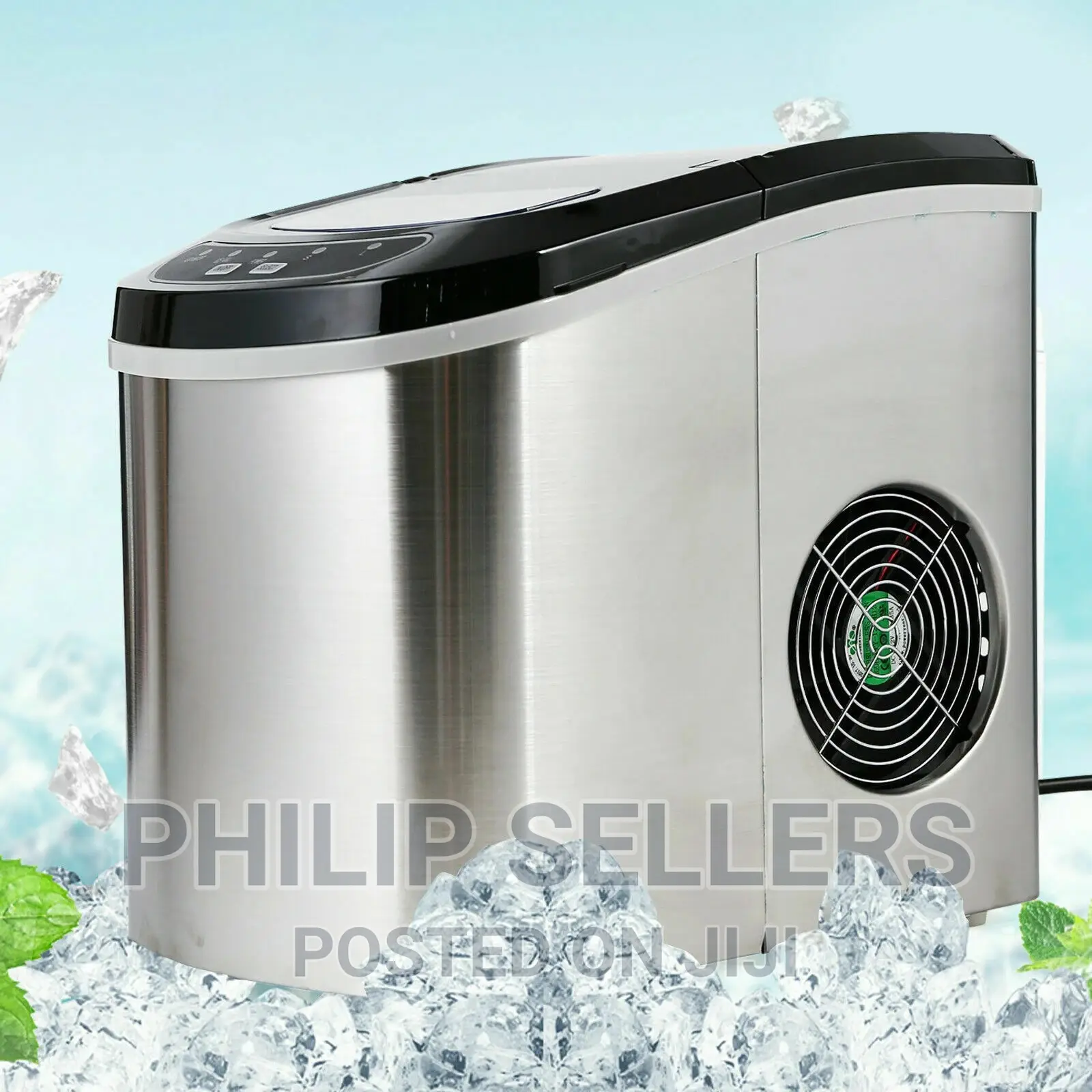 Ice Maker Machine 2.2L | 12kg/24hr - Benchtop Ice Making Mac