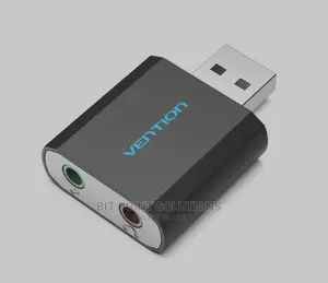 Vention USB External Sound Card Black Metal Type