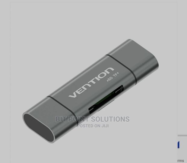 Vention USB 3.0+ Type C + Micro USB Multifunction Cardreader - main view