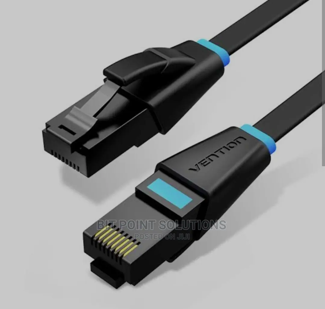 Vention Cat6 Utp Patch Cord Cable 1.5M Black