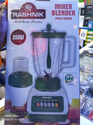 Rashnik, Mixer and Blender