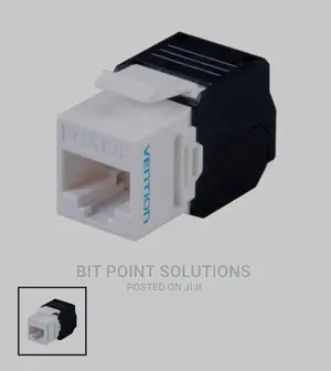 Vention Cat.6 Utp Toolless Keystone Jack White PC Type