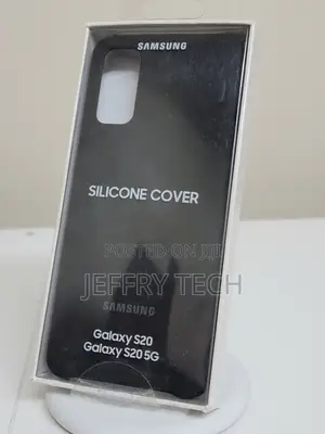 Samsung Silicone Cover for Galaxy S20 - Black