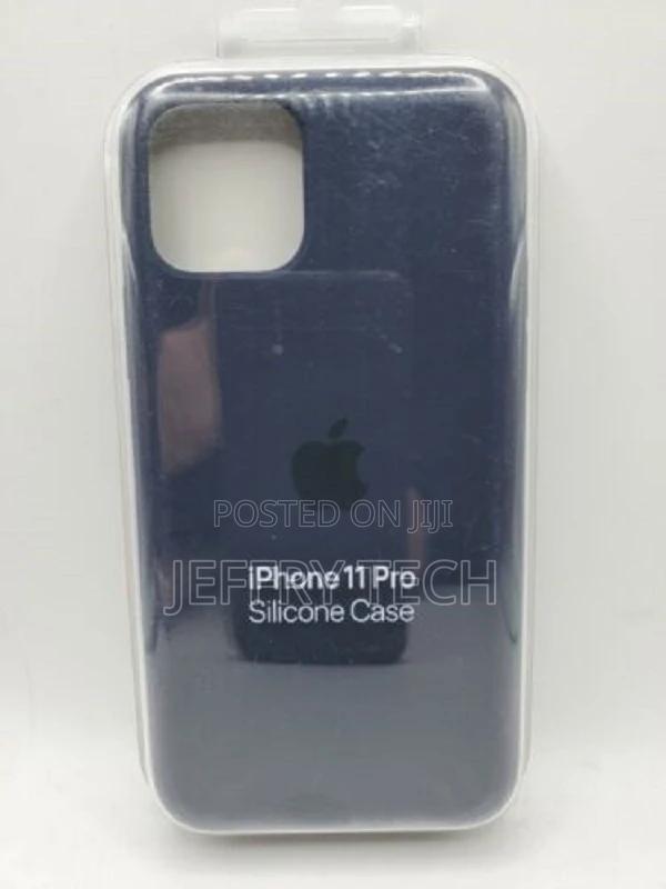 Apple Silicone Case for Apple iPhone 11 Pro (5.8inch) Black