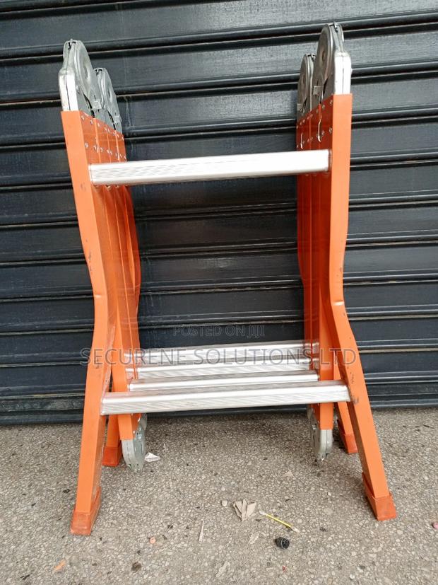 8ft Iron/Aluminum Multipurpose Ladders 2.5meters - thumbnail 3