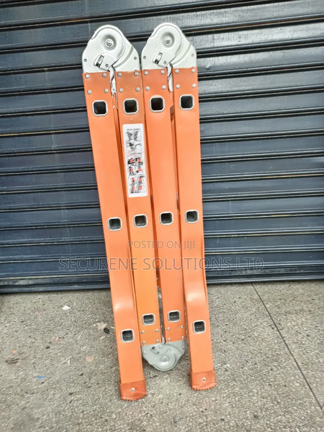 12ft Aluminum/Iron Multipurpose Ladders
