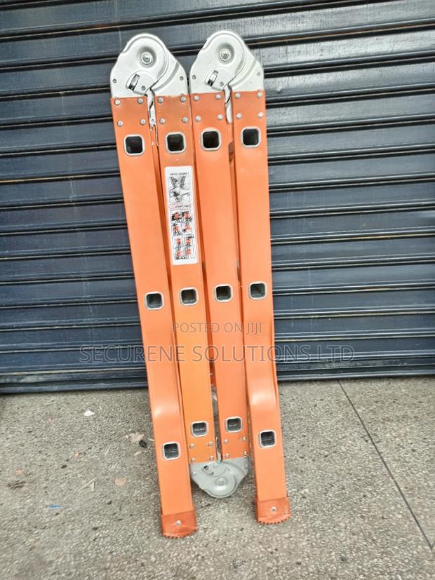 12ft Aluminum/Iron Multipurpose Ladders - thumbnail 8