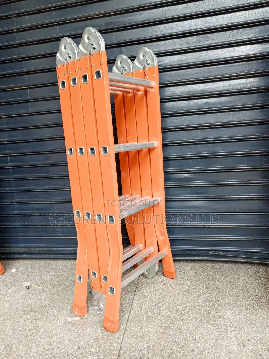 16ft Aluminum/Iron Alloy Multipurpose Ladders