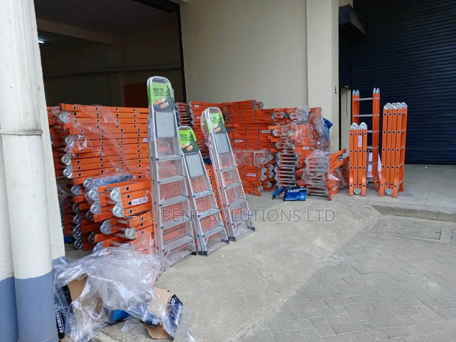 Iron/Aluminum Alloy Multipurpose Ladders 8ft,12ft,16ft,20ft