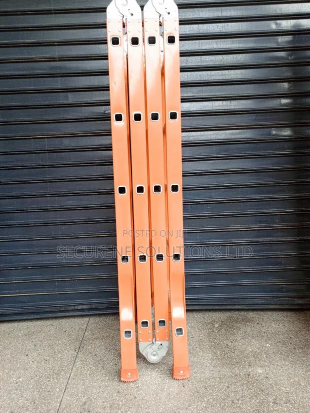 20ft Aluminum/Iron Multipurpose Ladders - thumbnail 4