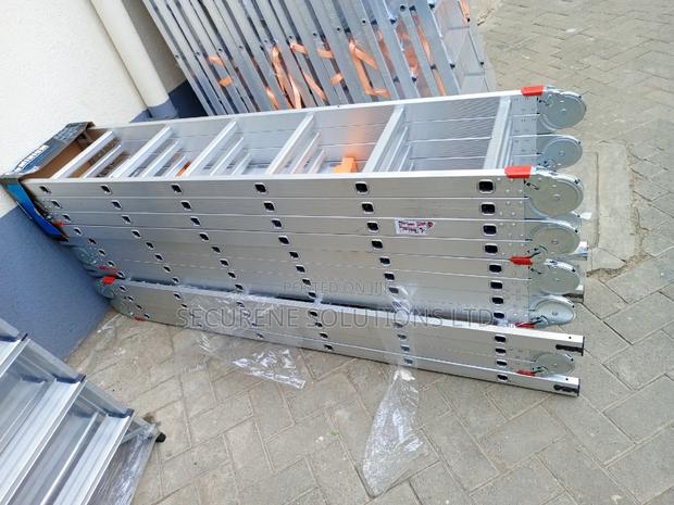 24ft/7.2meters Aluminium Scaffolding Multipurpose Ladders - main view