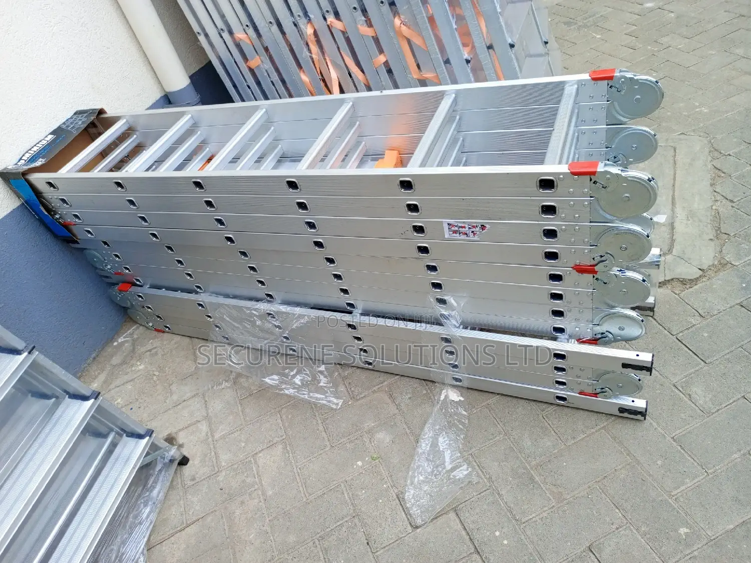 24ft/7.2meters Aluminium Scaffolding Multipurpose Ladders