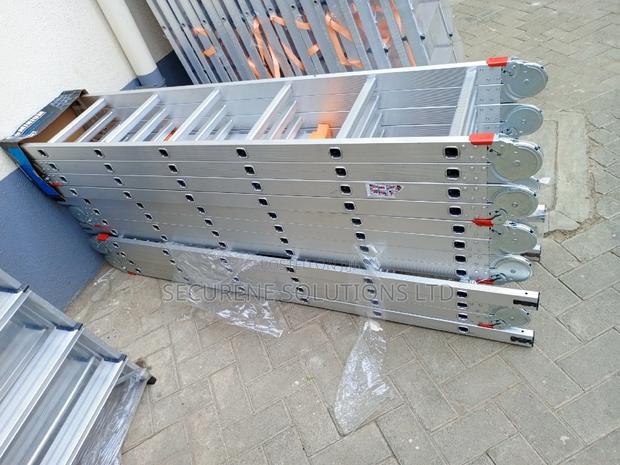 24ft/7.2meters Aluminium Scaffolding Multipurpose Ladders - thumbnail 3