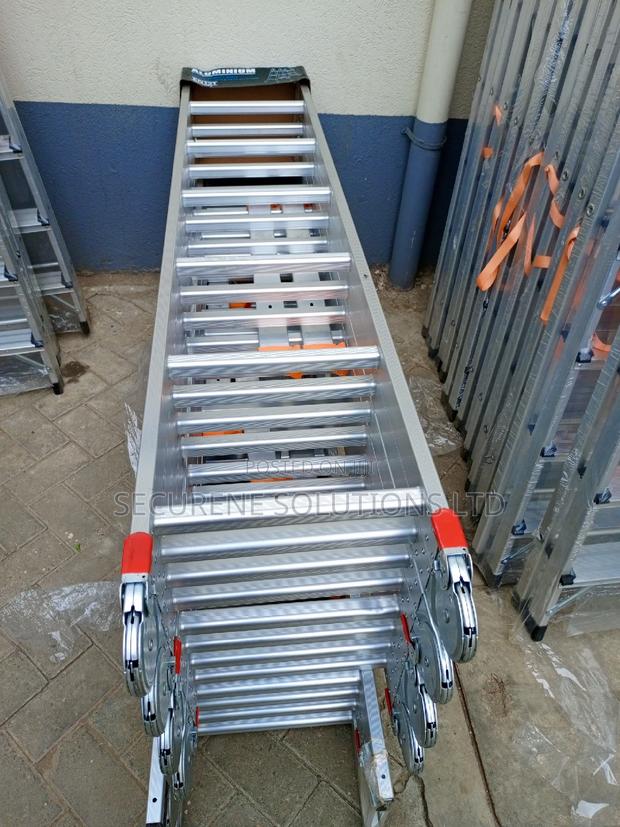 24ft/7.2meters Aluminium Scaffolding Multipurpose Ladders - thumbnail 4