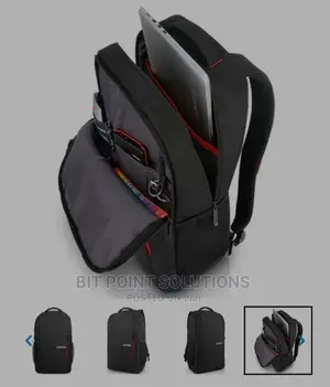 Lenovo 15.6” Laptop Everyday Backpack B515 Black-Row
