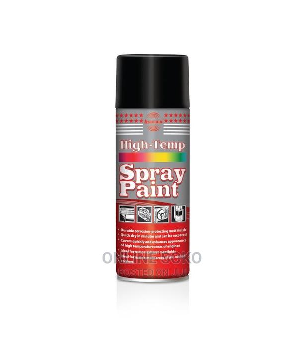 Multipurpose High Temperature Grade Spray Paint Cans - 1 Pc