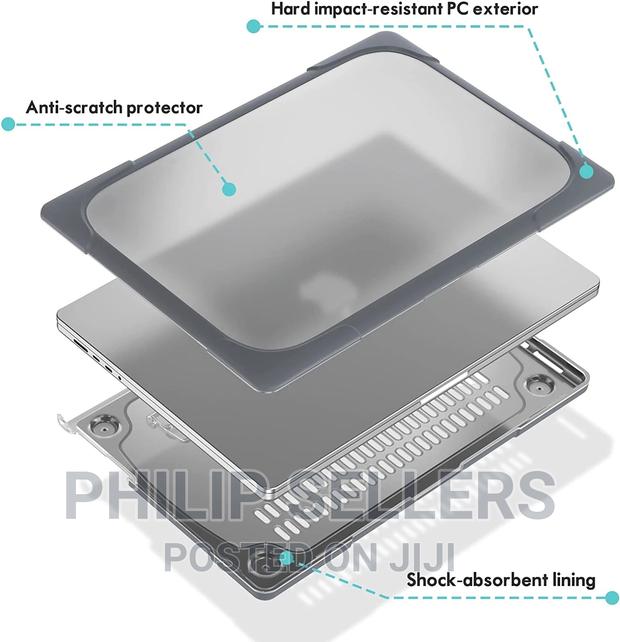Procase Macbook Pro 14 Inch Case 2021 2022 Release A2442 Wi - thumbnail 3