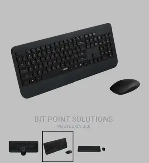 Rapoo Wireless Optical Mouse Keyboard X3500 - Black
