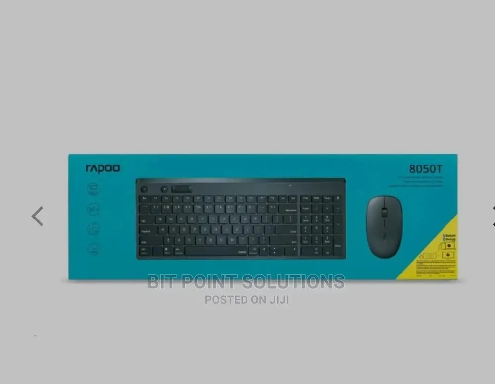 Rapoo Multi-Mode Wireless Keyboard Mouse 8050T
