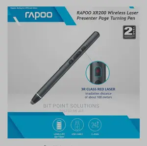 Rapoo Wireless Laser Presenter | Page Turining Pen XR200