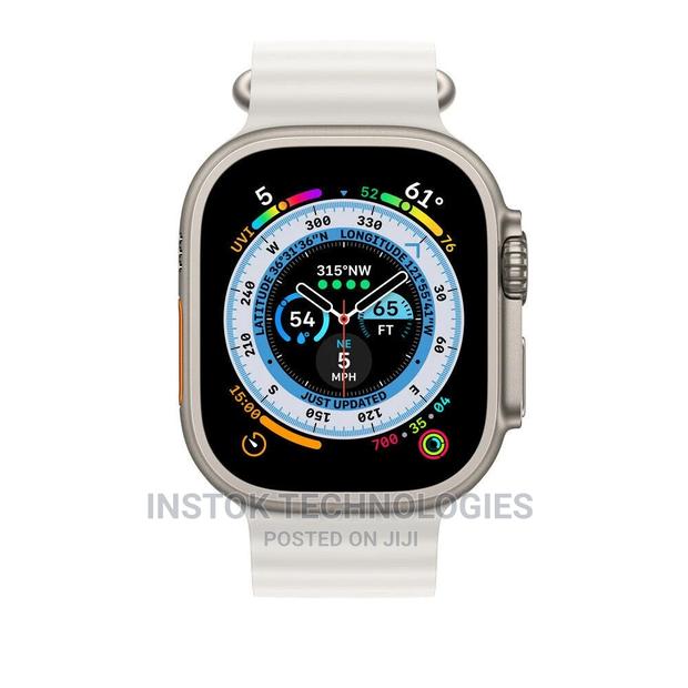 Apple Watch Ultra 49mm Titanium Case With Midnight Ocean Ban - thumbnail 3