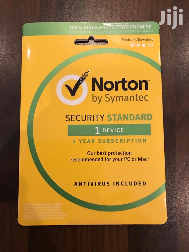 Norton Internet Security Standard 1 User - main view