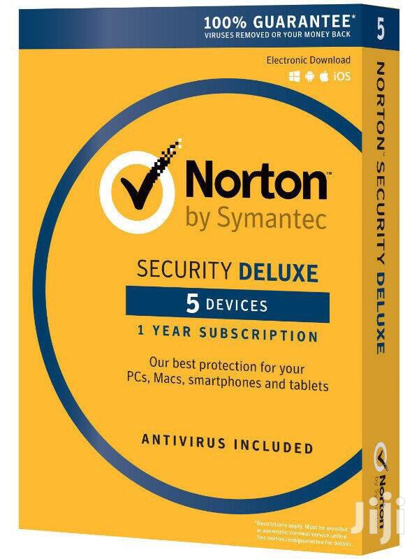 Norton Internet Security Deluxe 5 Devices - main view
