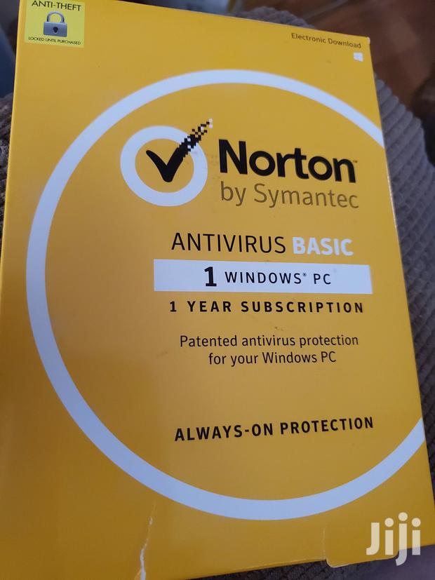 Norton Antivirus Basic 1 User 1 Year - main view