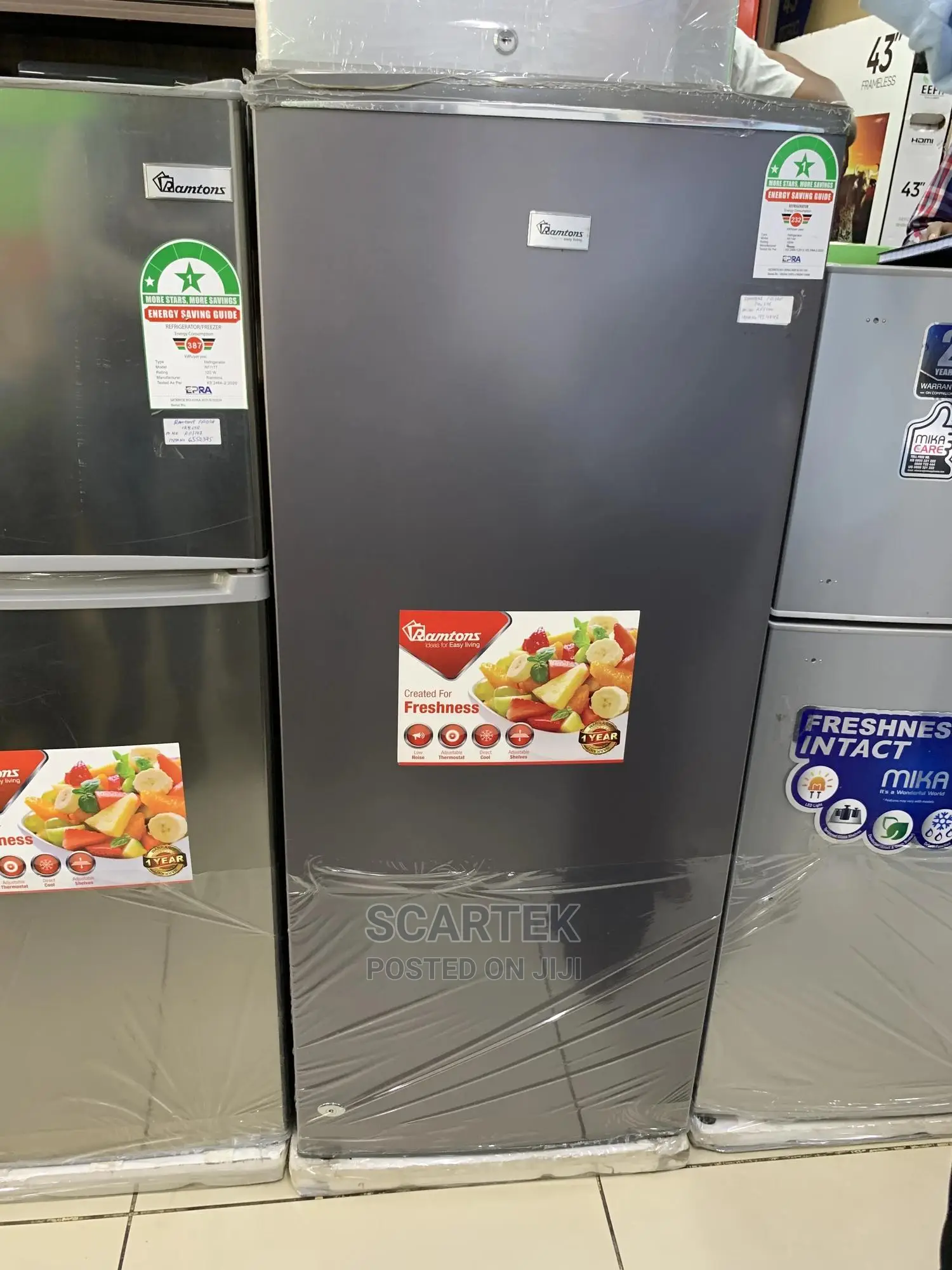 Ramtons 190ltrs RF/140 Fridge