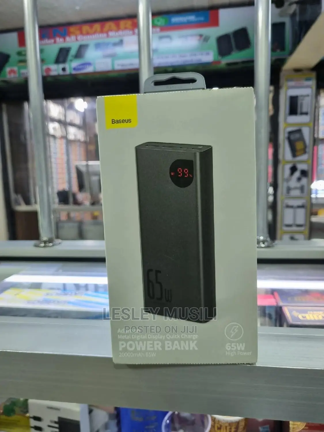 Baseus Quick Charge Powerbank 20000mah 65W