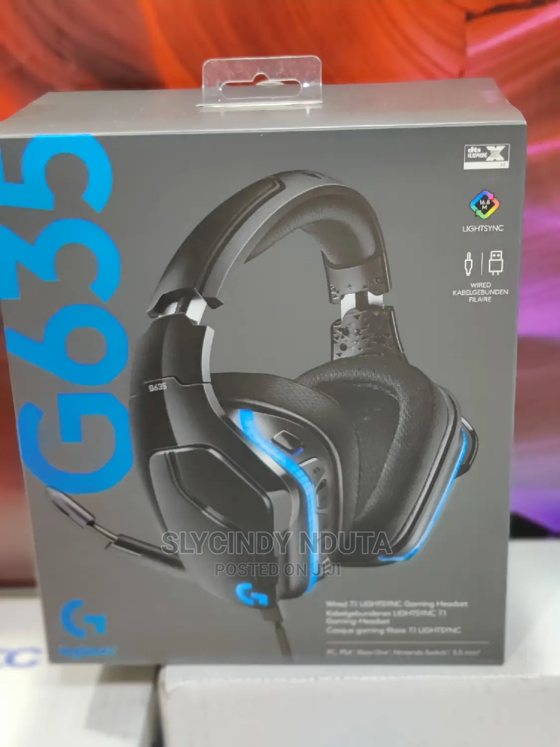 Logitech G635 Wired Gaming Headset
