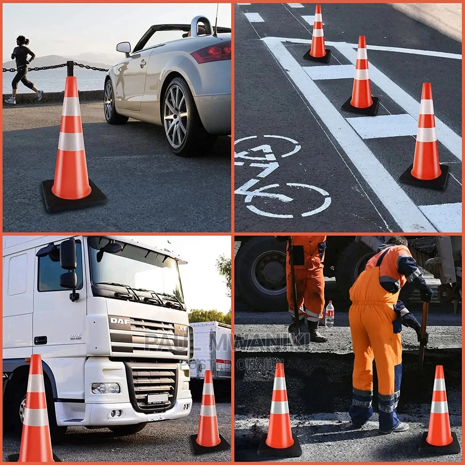 Highway Reflective Traffic Cones