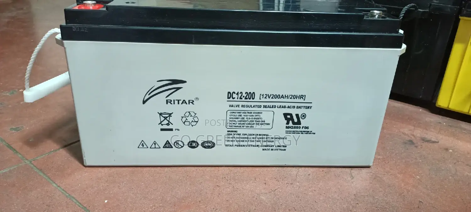 200ah Ritar Battery