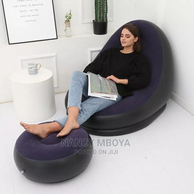 Inflatable Seat With Free Electric Pump