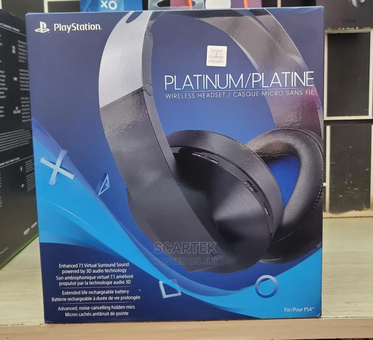 Playstation Platinium Wireless Headset