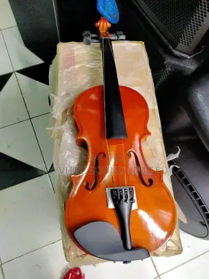 Black,Wood Violin