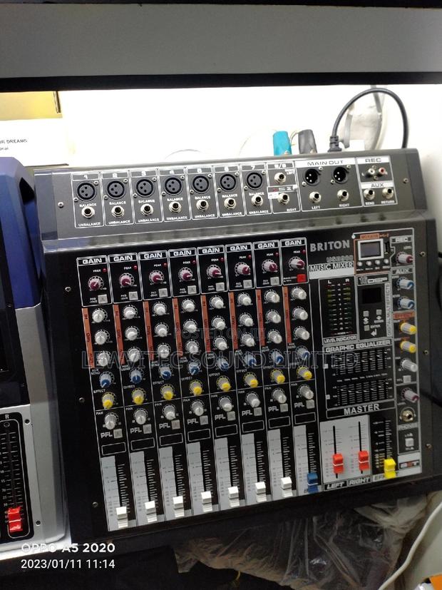Briton Music Mixer - main view