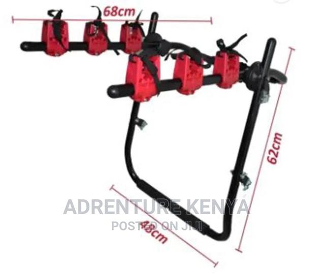 3 Bike Car Carrier Rack - Fabric Strappings - thumbnail 3