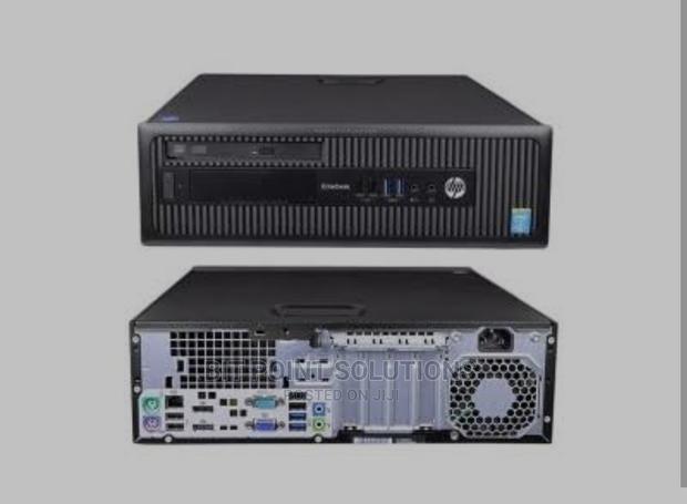 Desktop Computer HP EliteDesk 800 4GB Intel Core I3 HDD 500GB - main view