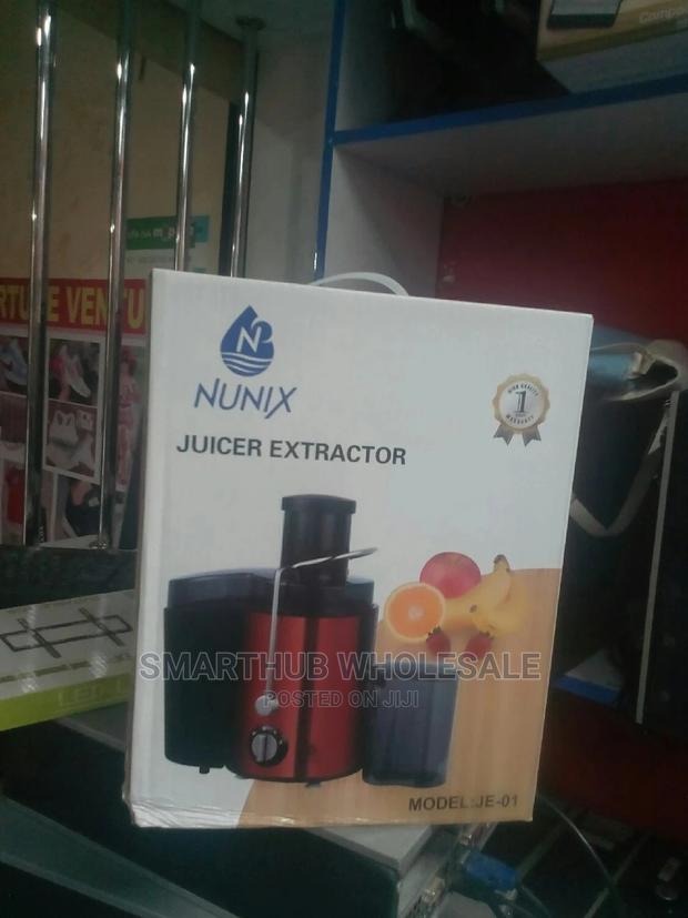 Nunix Juicer Extractor - main view