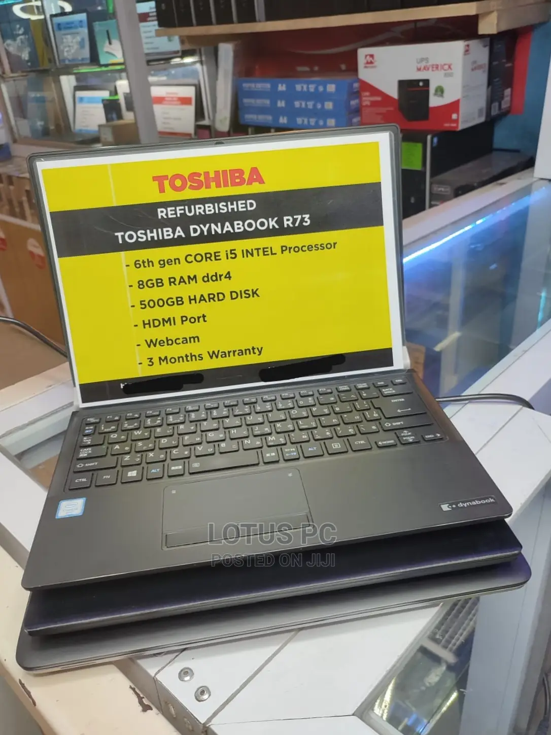 Laptop Toshiba Dynabook R634/M 8GB Intel Core I5 HDD 500GB