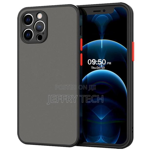 Shockproof Case for iPhone 12 Pro Max Luxury Silicone Bumper - main view