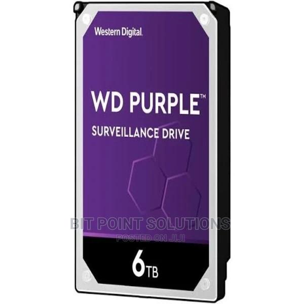 WD 6TB Purple Surveillances Hard Drive